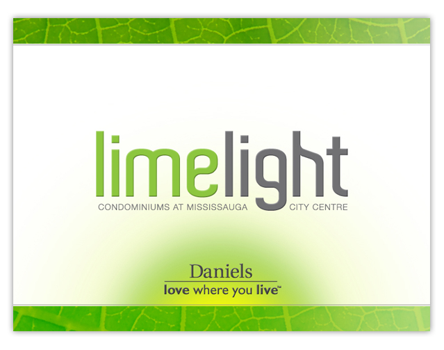 Limelight condo powerpoint slide design