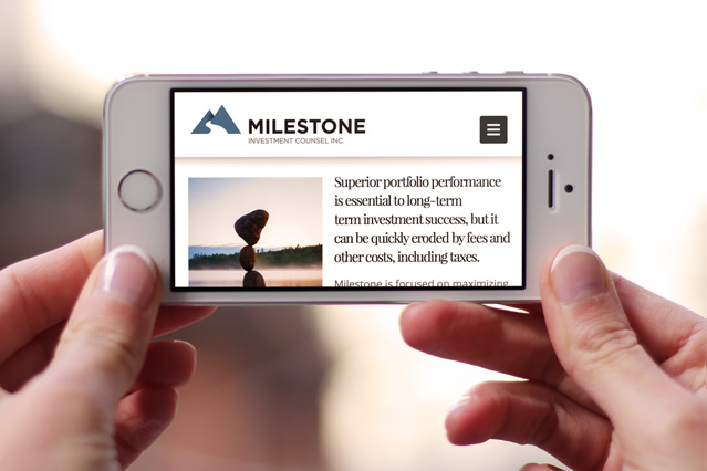 Mobile website design